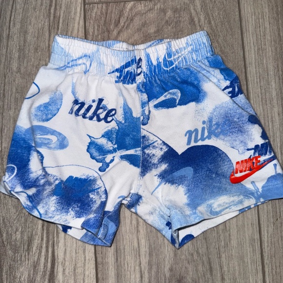Nike Kids White and Blue Graphic Tee & Shorts Set - Picture 3 of 3